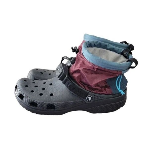 Crocs x Nicole Mclaughlin Mens Shoes Size 10 Campsite Clogs Black